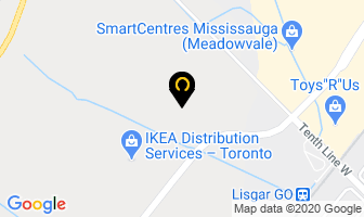 National Tire Distributors in Mississauga map