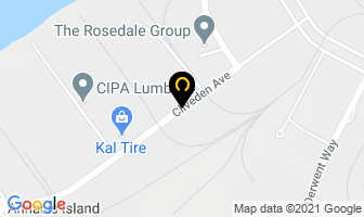 National Truck Centre Inc in Delta map