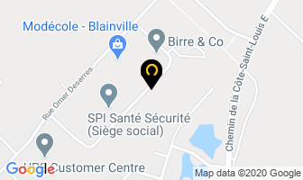 Nationex in Blainville map