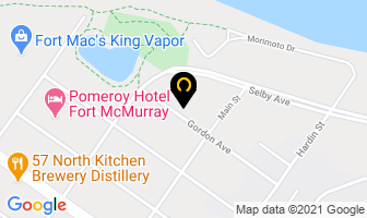 Native Christian Fellowship in Fort McMurray map