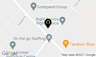 Natraj Banquet Hall in Mississauga map
