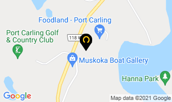 Natural By Design in Port Carling map