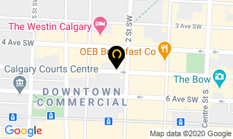 Natural Gas Exchange in Calgary map