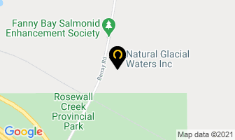Natural Glacial Waters Inc in Vauxhall map