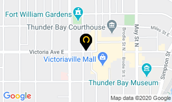 Natural Health & Chiropractic in Thunder Bay map