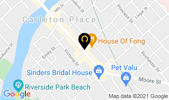 Natural Pet Foods in Carleton Place map