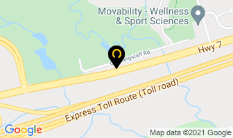 Natural Wellness in Richmond Hill map