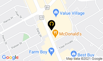 Naturally Nails in Guelph map