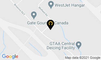 Nav Canada in Mississauga map