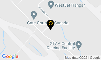 Nav Canada in Mississauga map