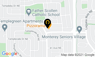 Nazia Pharmacy in Calgary map