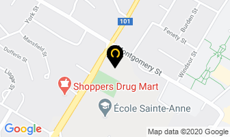 Nbta Credit Union in Fredericton map