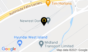 Nci Canada Inc in Dorval map