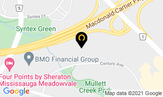 Ncr Canada Ltd in Mississauga map