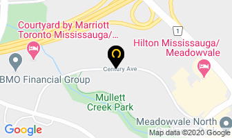 Ncr Canada Ltd Head Office in Mississauga map