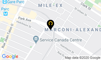 Ndc Marketing Inc in Montreal map
