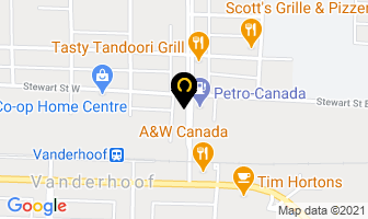 Nechako Teachers Assn in Vanderhoof map
