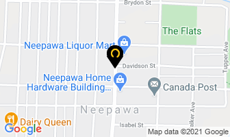 Neepawa Press in Neepawa map
