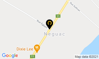 Neguac Construction Ltd in Neguac map