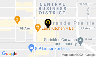 Neil & Associates in Grande Prairie map