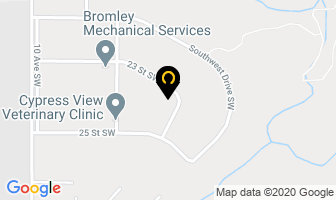 Neil Mackinnon Mechanical Services Ltd in Medicine Hat map