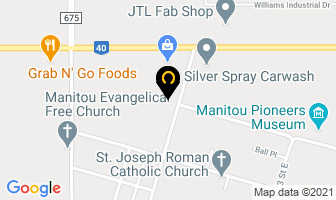 Neilburg Composite School in Binbrook map