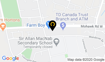 Nellie's West City Fish & Chips Fish & Chips in Hamilton map