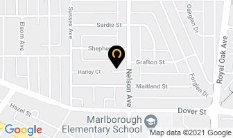 Nelson Avenue Daycare in Brant map