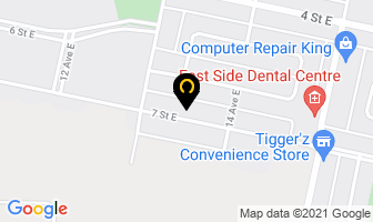 Nelson Care Home in Prince Albert map