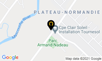 Net Solution Inc in Mascouche map