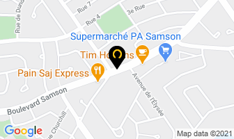 Nettoyeur Au Pression in Laval map