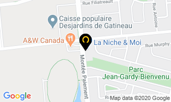 Nettoyeur Chatel in Gatineau map