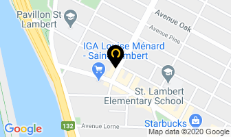 Nettoyeur St Lambert in New Glasgow map