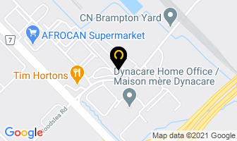 Network Repairs in Brampton map