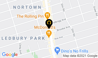 Network Tours in Orillia map