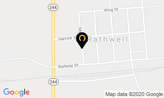Never Leak Roofing Inc in Rathwell map
