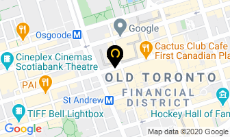 Nevsun Resources Ltd in Toronto map