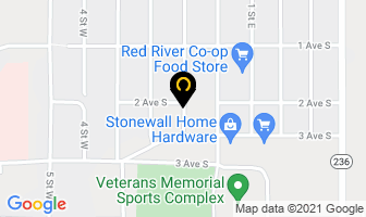 New Advantage Foods Ltd in Stonewall map