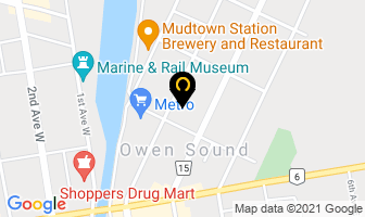 New Beginnings Ppg in Owen Sound map