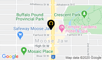 New Board Shop in Moose Jaw map