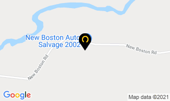 New Boston Auto Salvage 2002 in Cape Breton map