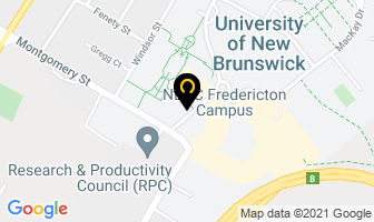 New Brunswick Community College in Fredericton map