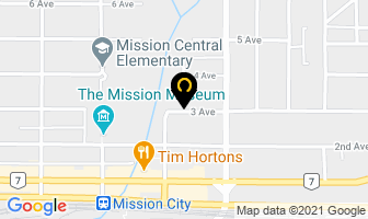 New Castle Carpentry in Mission map