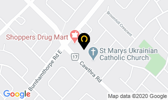 New Century Maids in Mississauga map