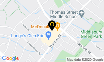 New Chris Cleaners in Mississauga map