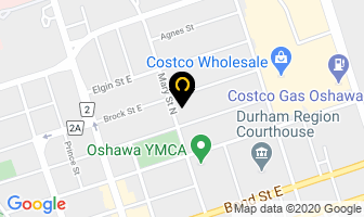 New Hope Dwellings in Oshawa map