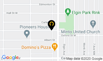 New Life Center in Moose Jaw map