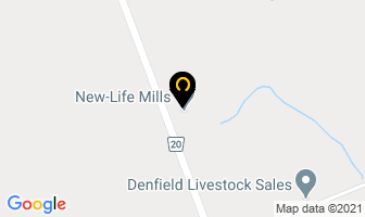 New-Life Mills Limited in Heriot Bay map