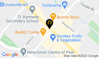 New Myriam Ltd in Mississauga map