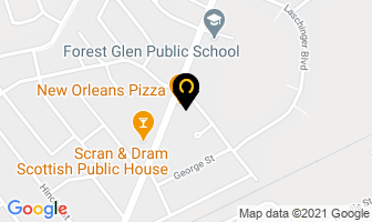 New Orleans Pizza in New Hamburg map